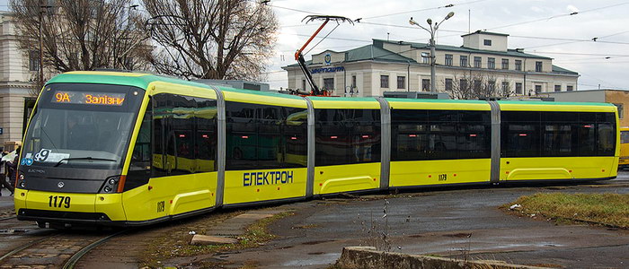 новий «електронівський» трамвай