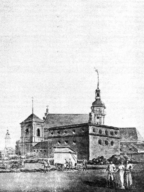 Фрагмент середньовічного Львова. З картини Жана Веніга