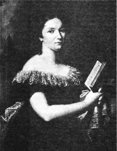 Жінка з книгою. 1818 р. К. Швейцкарт. Полотно, олія