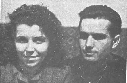 Ярослав Гасюк з майбутньою дружиною Галиною. Інта. Весна 1956 р.